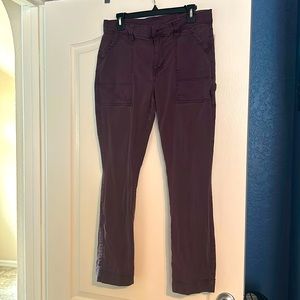 Cabi plum carpenter pants, size 12